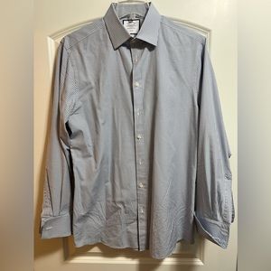 Charles Tyrwhitt Black and White Check Dress Shirt